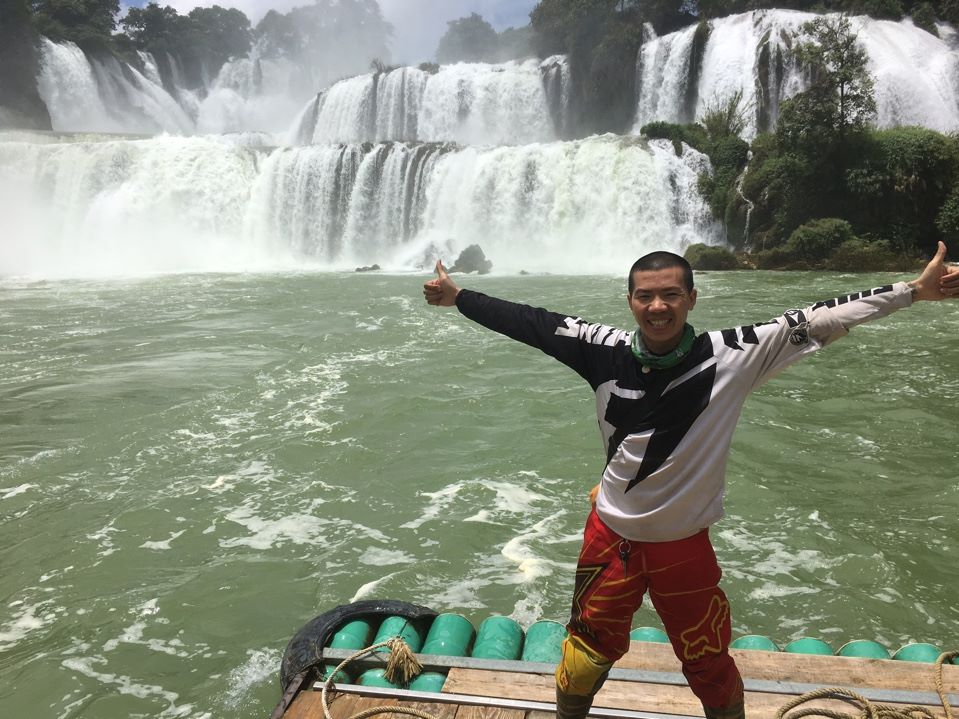 VIETNAM MOTORCYCLE TOUR TO BA BE LAKE AND BAN GIOC WATERFALL VIETNAM MOTORCYCLE TOUR TO BA BE LAKE AND BAN GIOC WATERFALL