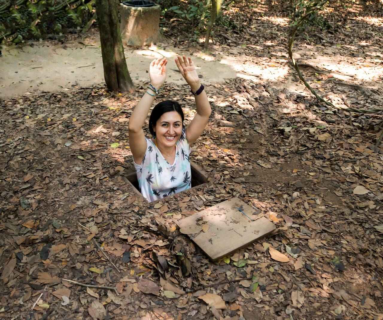 SAIGON MOTORCYCLE TOUR TO CU CHI TUNNELS AND TRAM CHIM NATIONAL PARK