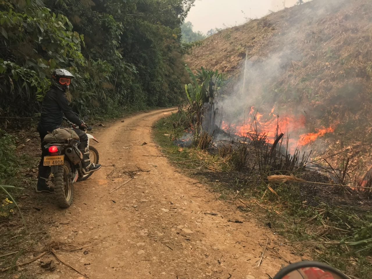 MUDDY LAOS MOTORCYCLE TOUR FROM VIENTIANE TO VANG VIENG