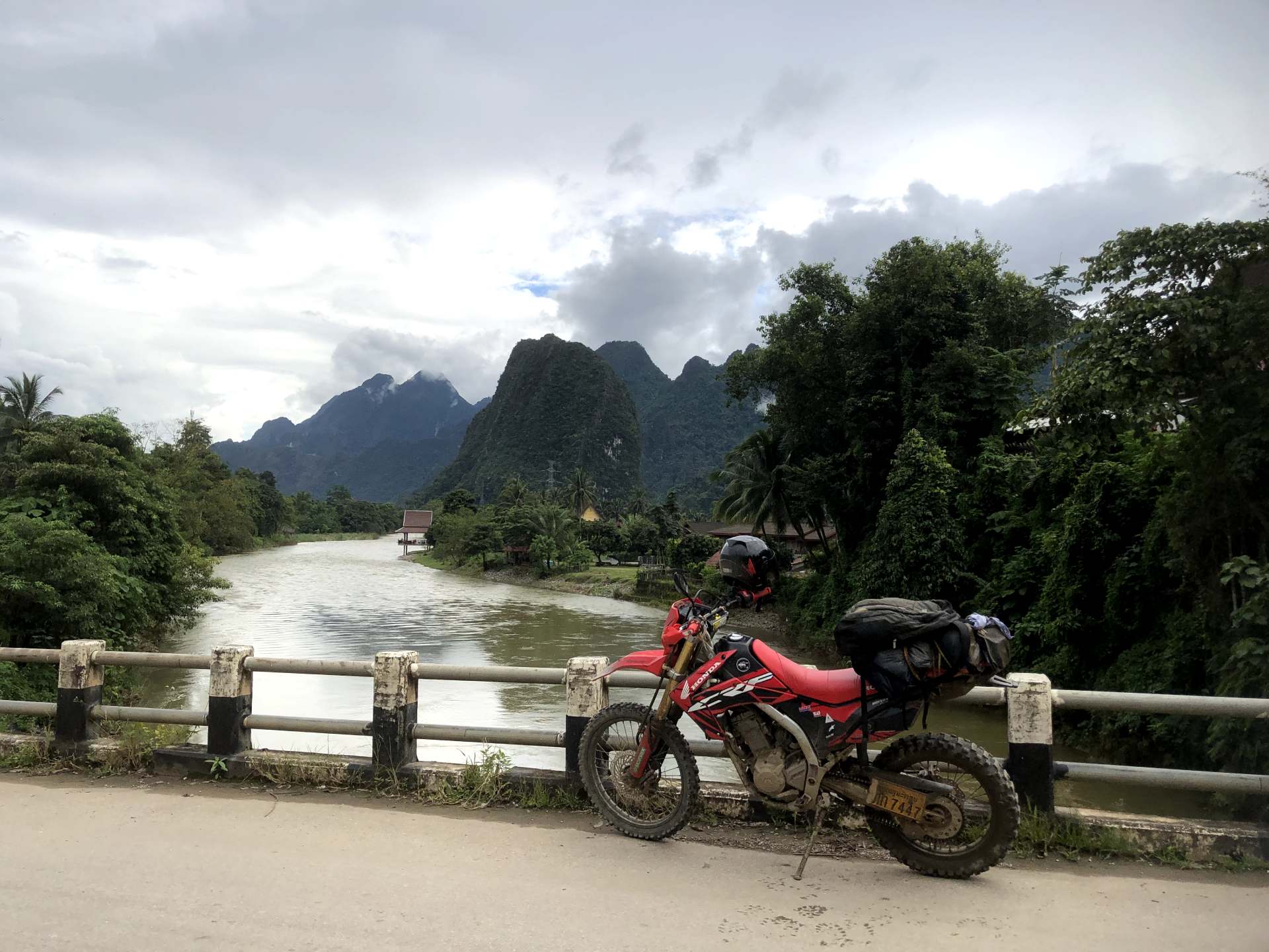 Unspoiled Laos Dirt Bike Tour from Vientiane to Vang Vieng & Phou Khao Khouay