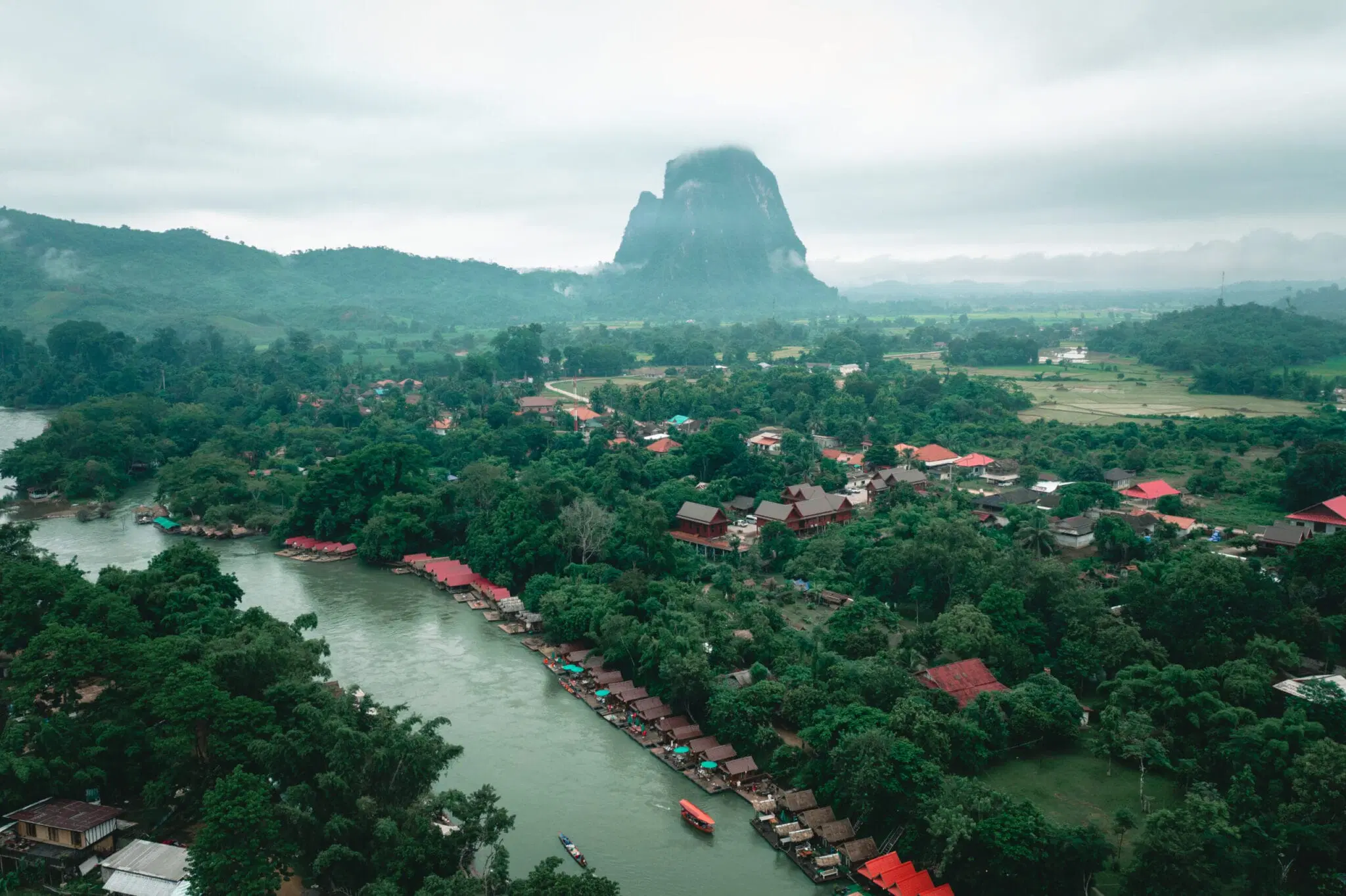 Splendid Northern Laos Motorbike Tour from Luang Prabang to Vang Vieng