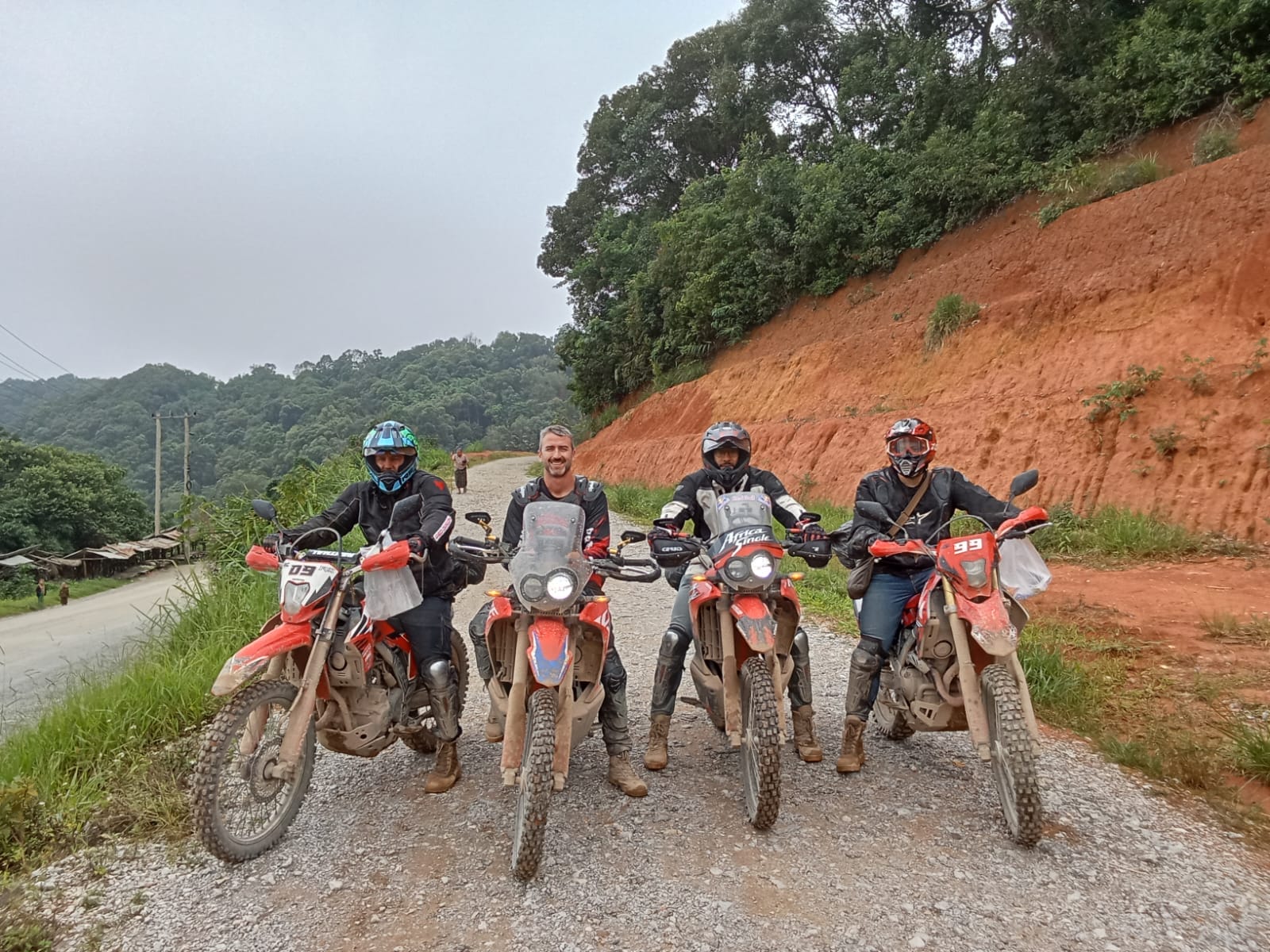 Vivid Laos Dirt Bike Tour from Vientiane to Vang Vieng, Luang Prabang